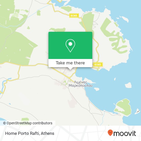 Home Porto Rafti map