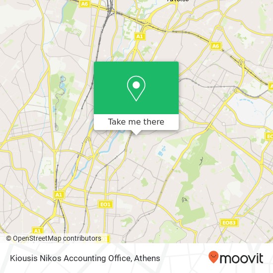 Kiousis Nikos Accounting Office map