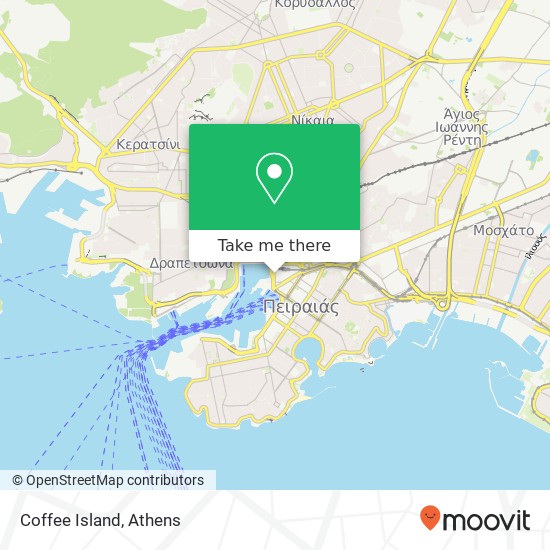 Coffee Island map