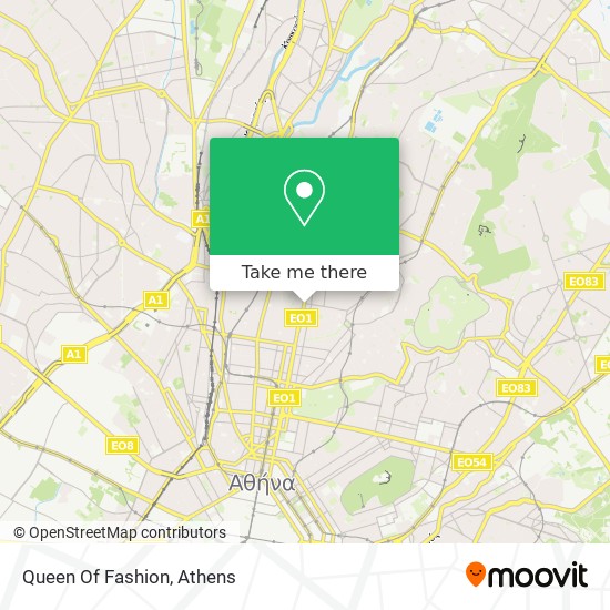 Queen Of Fashion map