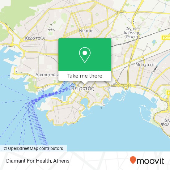 Diamant For Health map