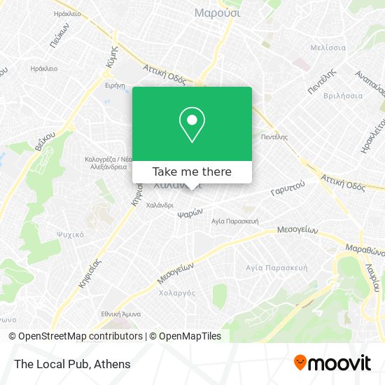 The Local Pub map