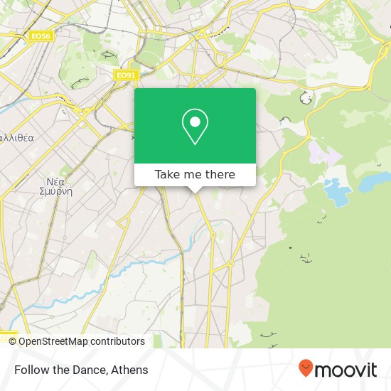 Follow the Dance map