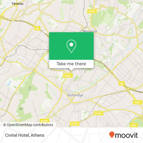 Civitel Hotel map