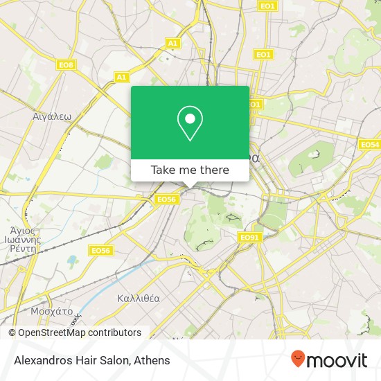 Alexandros Hair Salon map