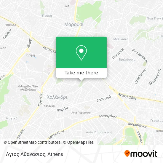 Αγιος Αθανασιος map
