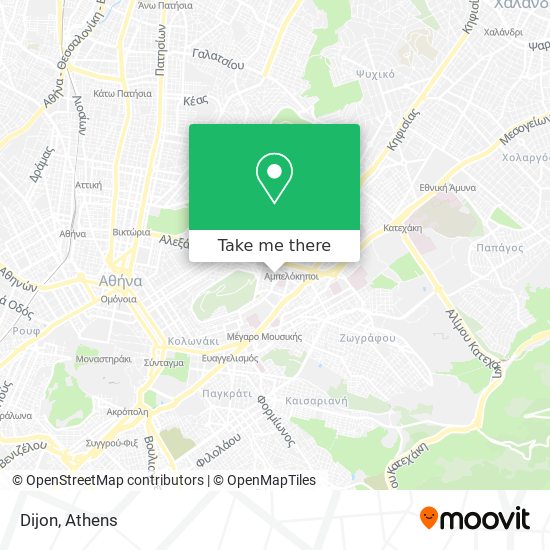 Dijon map