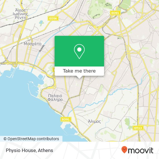 Physio House map