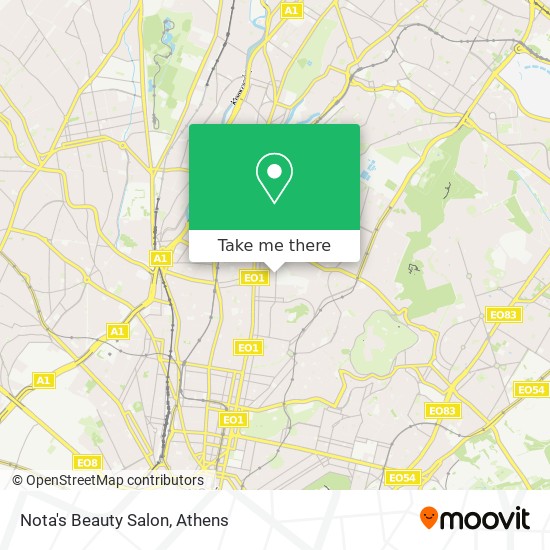 Nota's Beauty Salon map