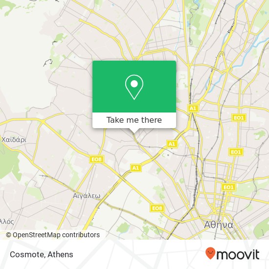 Cosmote map