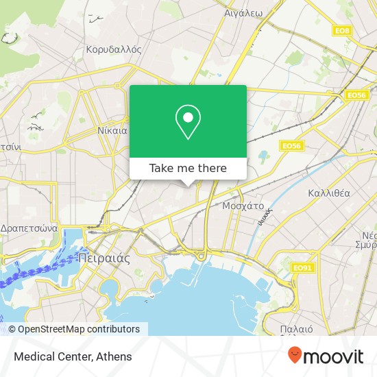 Medical Center map