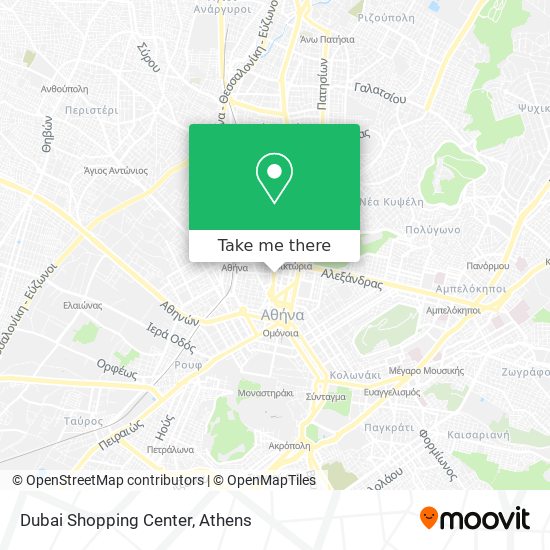 Dubai Shopping Center map