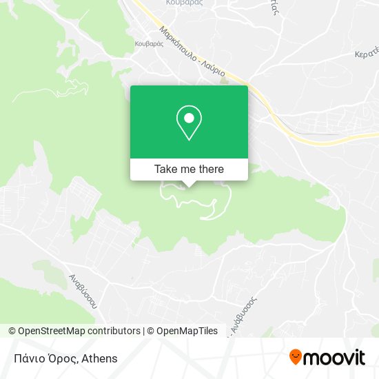 Πάνιο Όρος map