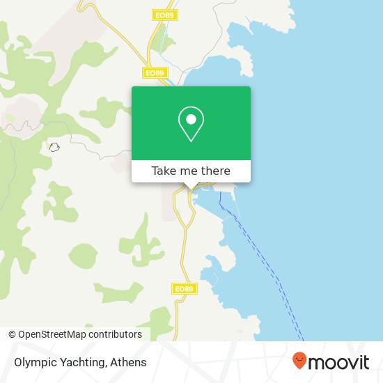 Olympic Yachting map
