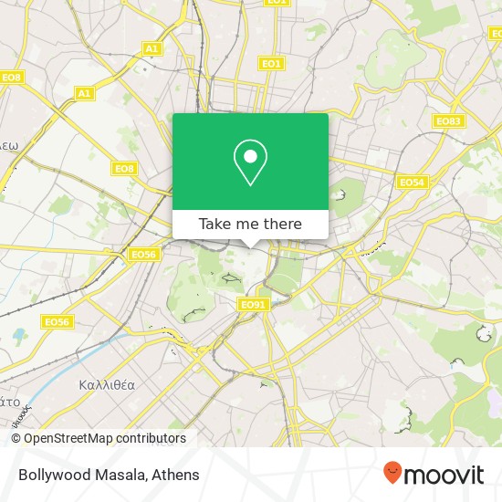 Bollywood Masala map