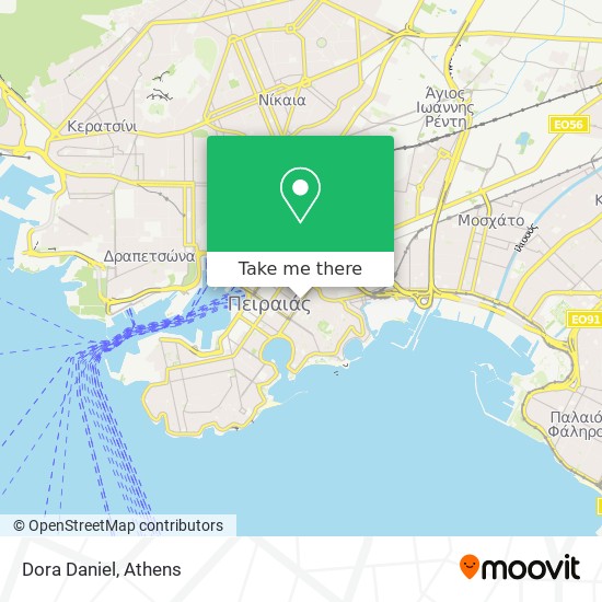 Dora Daniel map