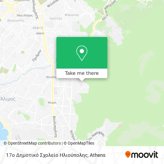 17ο Δημοτικό Σχολείο Ηλιούπολης map