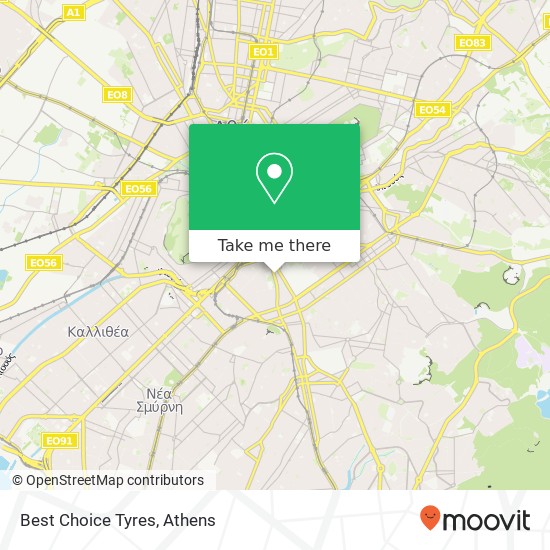 Best Choice Tyres map