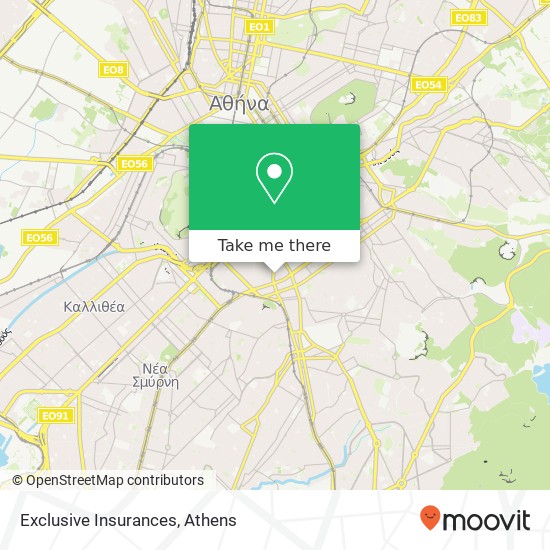 Exclusive Insurances map