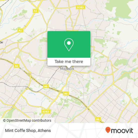 Mint Coffe Shop map