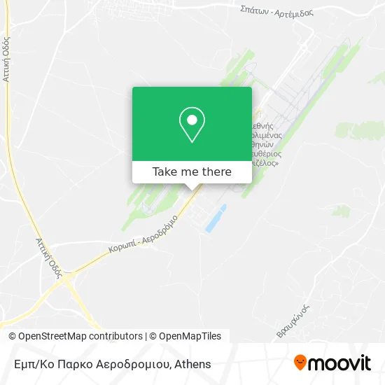 Εμπ/Κο Παρκο Αεροδρομιου map