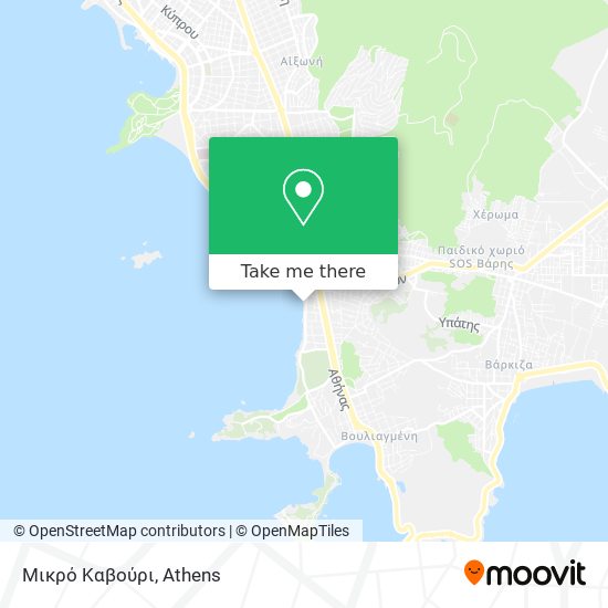 Μικρό Καβούρι map