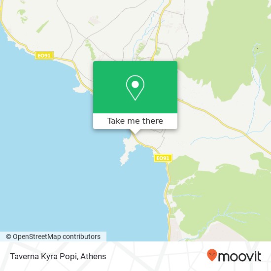 Taverna Kyra Popi map