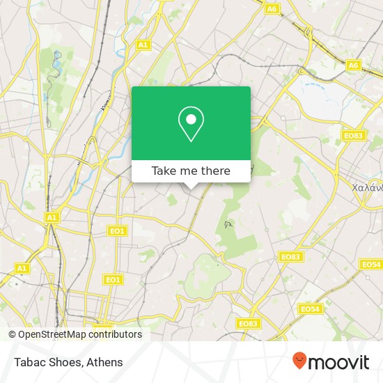 Tabac Shoes map