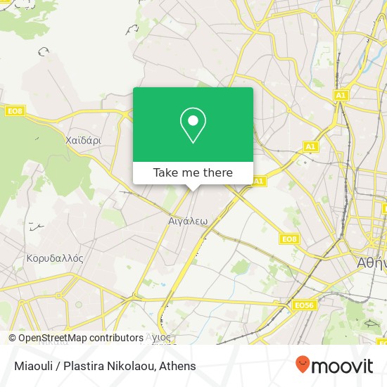 Miaouli / Plastira Nikolaou map