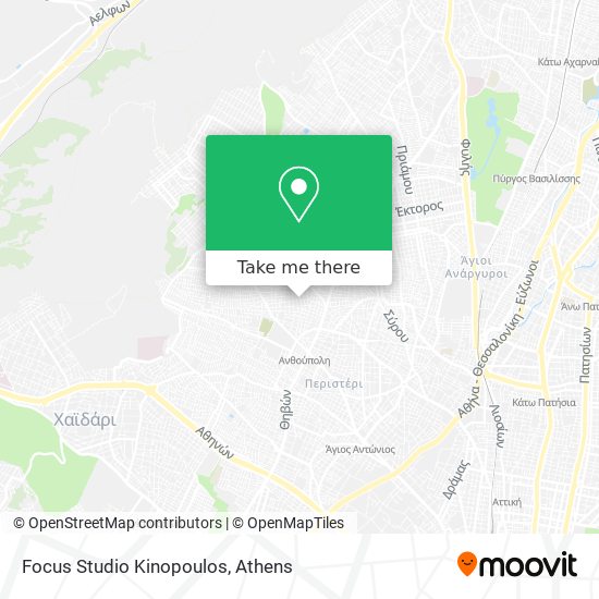 Focus Studio Kinopoulos map