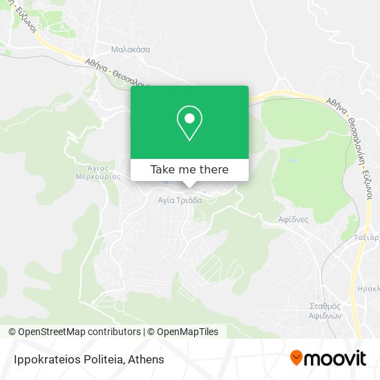 Ippokrateios Politeia map