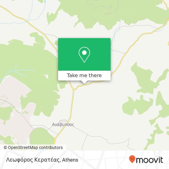 Λεωφόρος Κερατέας map