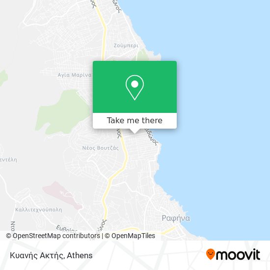 Κυανής Ακτής map