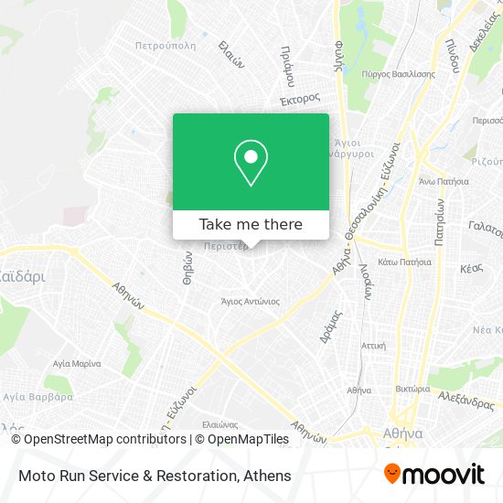 Moto Run Service & Restoration map
