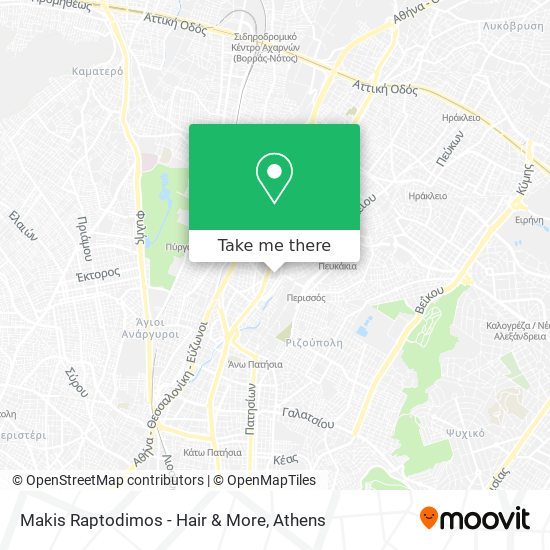 Makis Raptodimos - Hair & More map