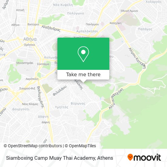 Siamboxing Camp Muay Thai Academy map