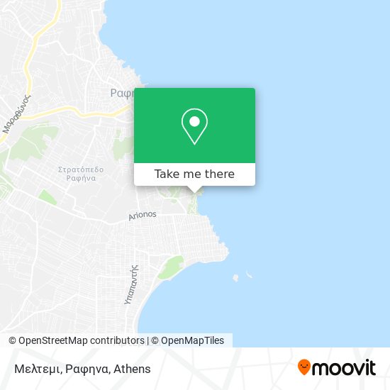 Μελτεμι, Ραφηνα map