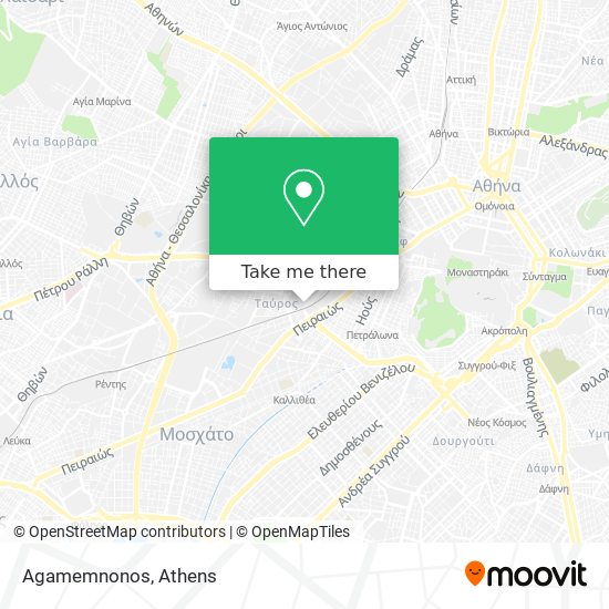 Agamemnonos map