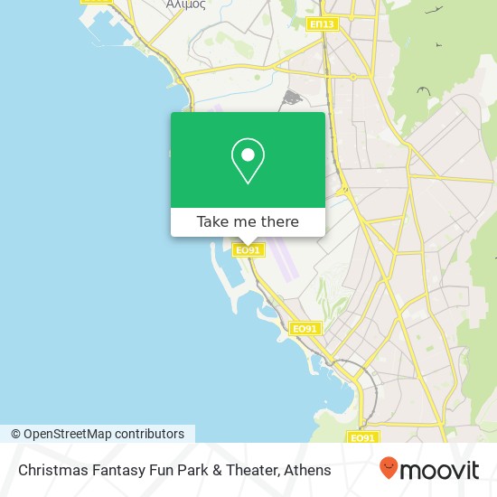 Christmas Fantasy Fun Park & Theater map