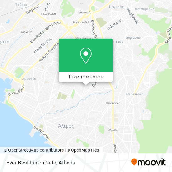 Ever Best Lunch Cafe map