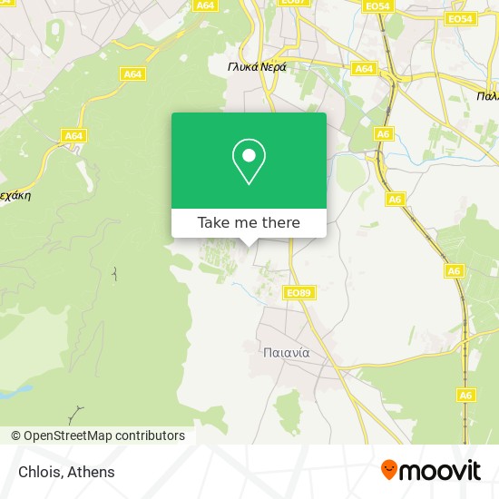 Chlois map