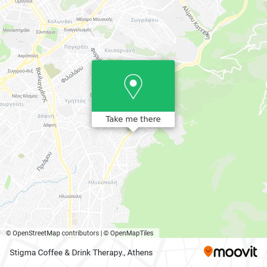 Stigma Coffee & Drink Therapy. map