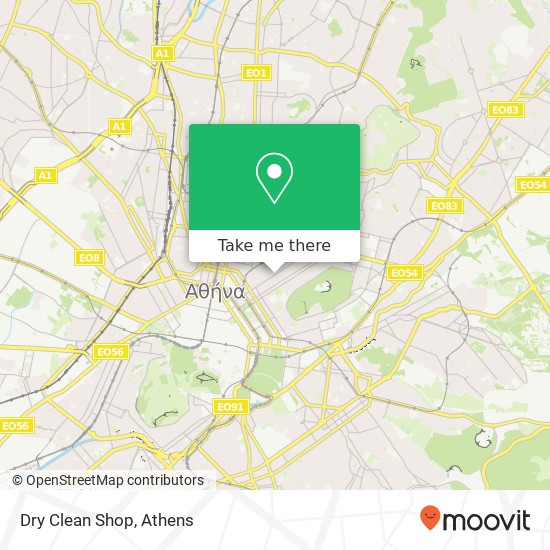 Dry Clean Shop map