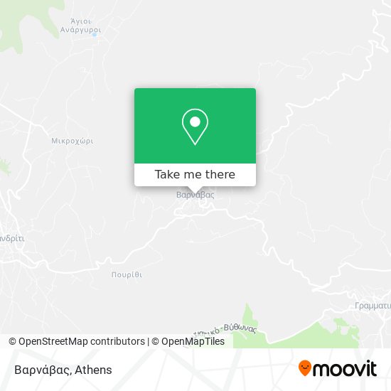 Βαρνάβας map