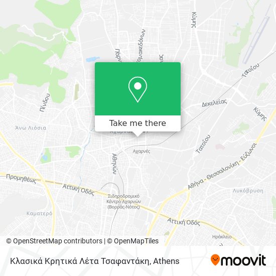 Κλασικά Κρητικά Λέτα Τσαφαντάκη map