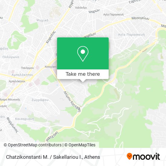 Chatzikonstanti M. / Sakellariou I. map