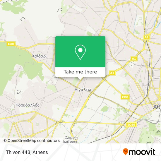 Thivon 443 map