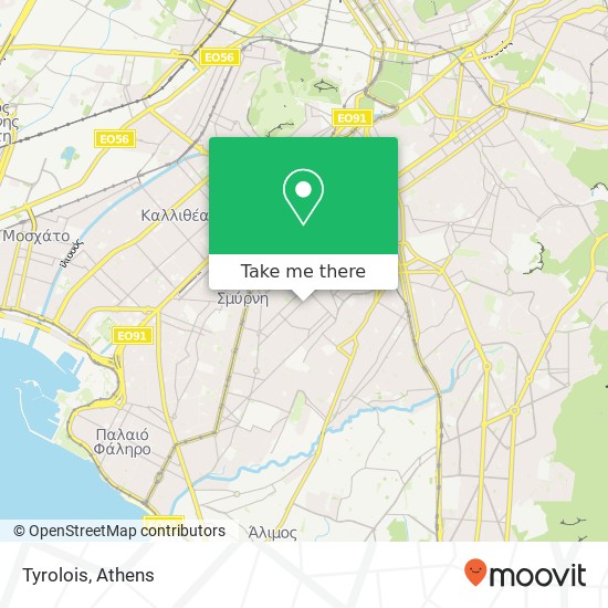 Tyrolois map