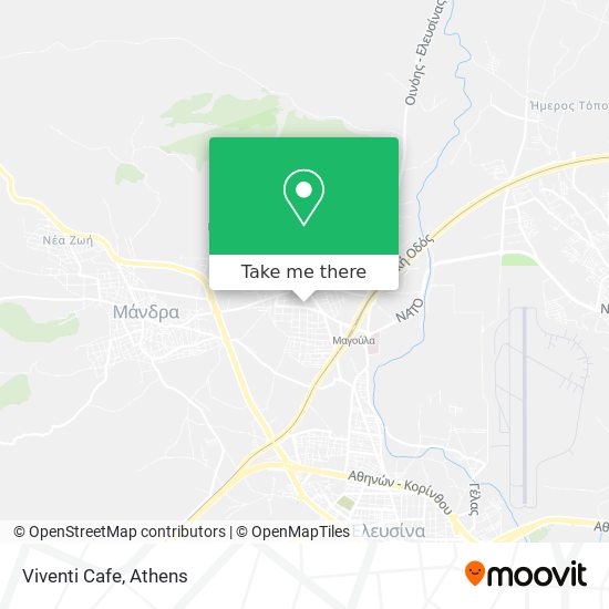 Viventi Cafe map