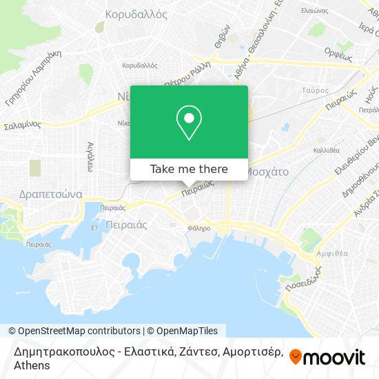 Δημητρακοπουλος - Ελαστικά, Ζάντεσ, Αμορτισέρ map